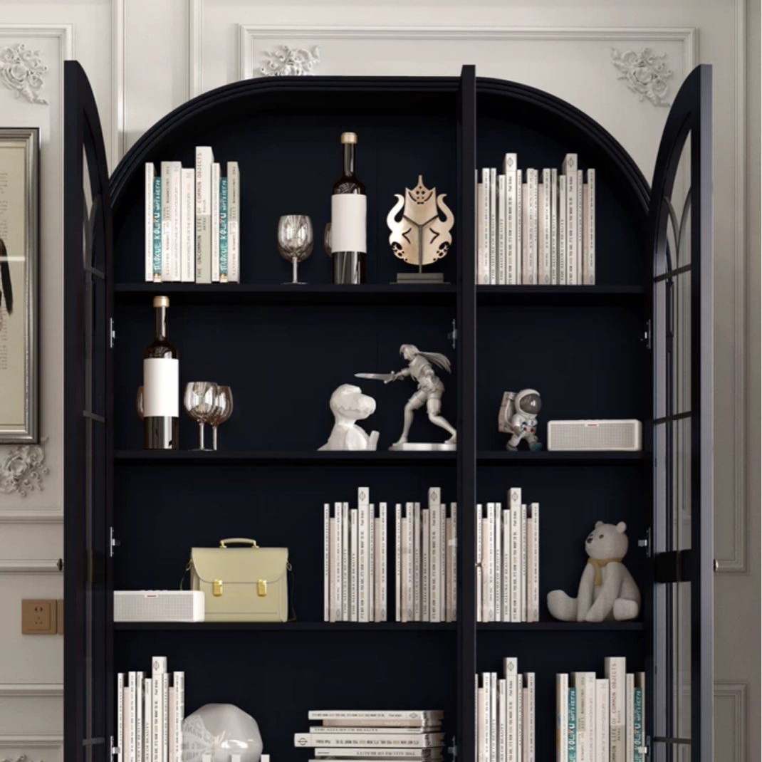 JADSON Mid Century Solid Wood Bookshelf
