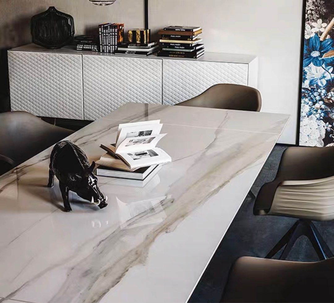 GALLAGHER Modern Sintered Stone Dining Table