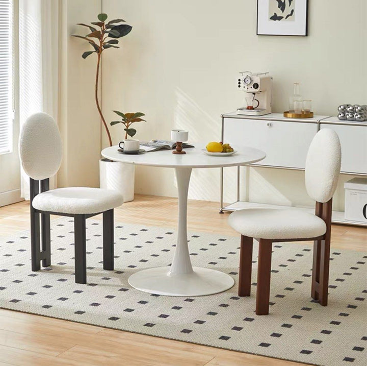 DON Mid-Century Boucle Dining Chair