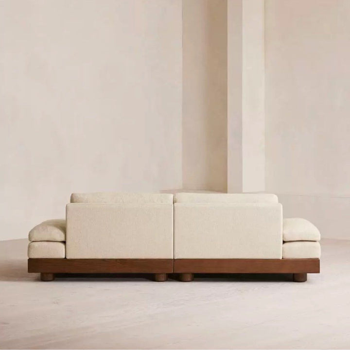 TRIUM Modern Textured Linen Sofa