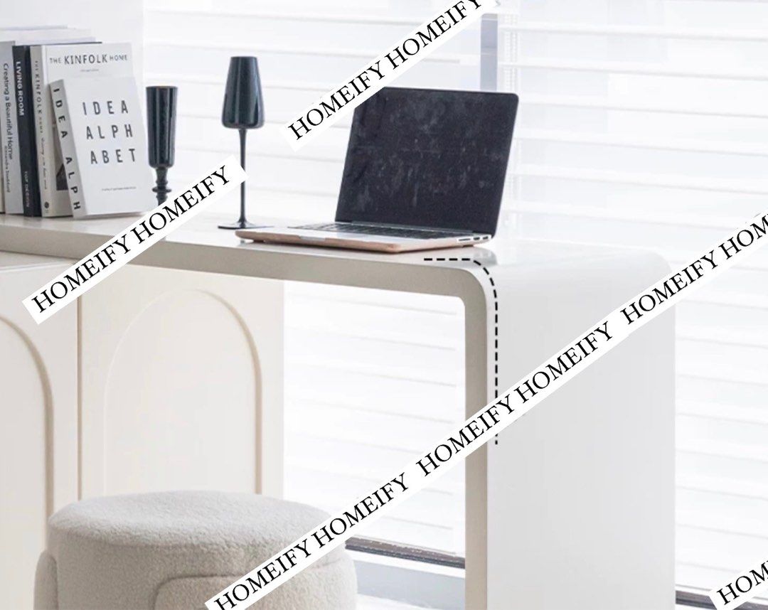 WILBUR Modern Study Table & Shelf