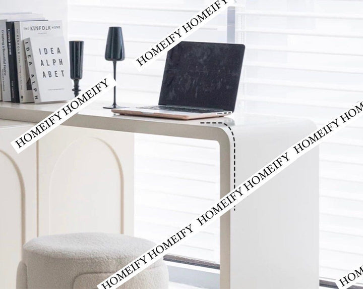 WILBUR Modern Study Table & Shelf