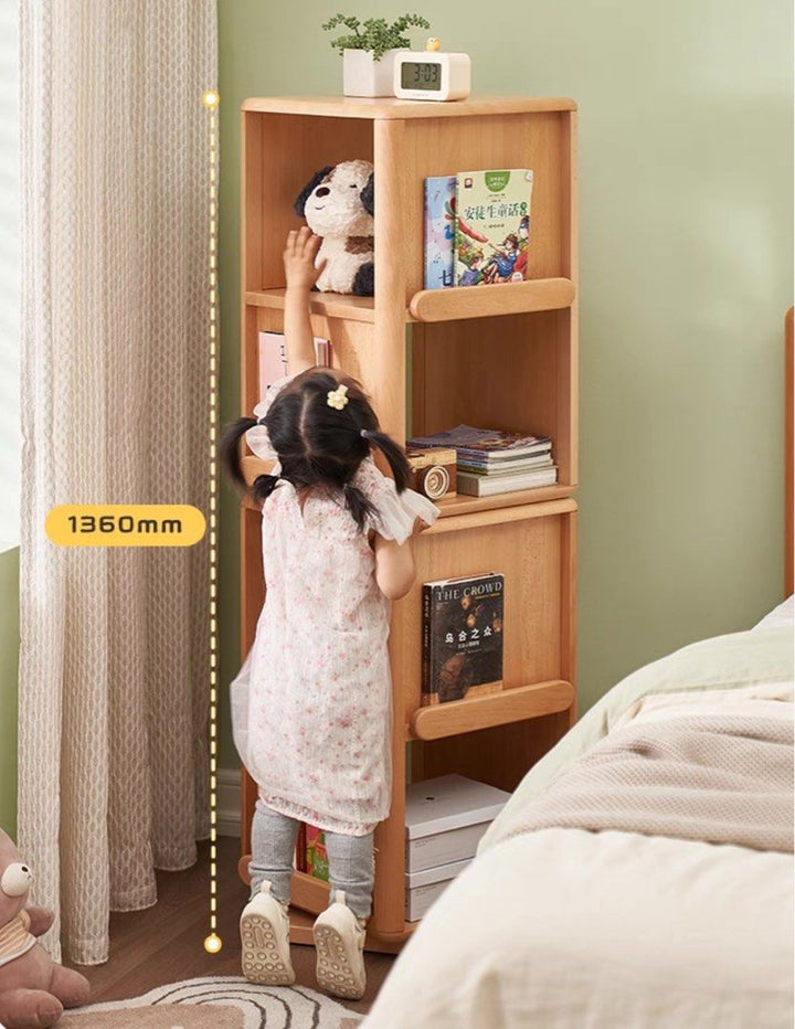 EILIEA Scandinavian Swivel Bookshelf