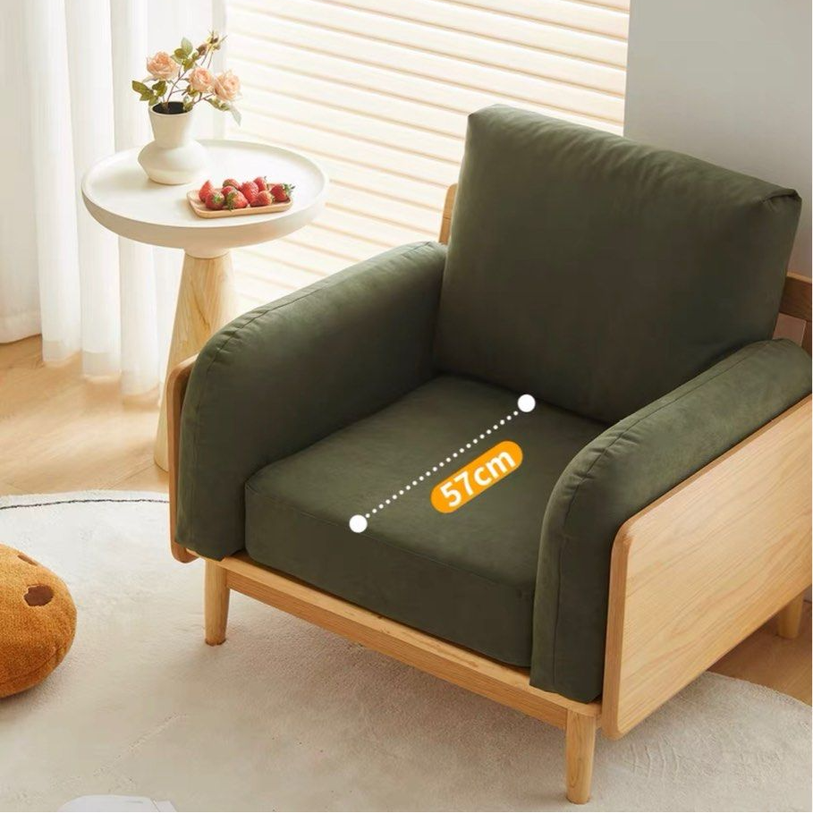 KYRA Scandinavian Fabric Armchair