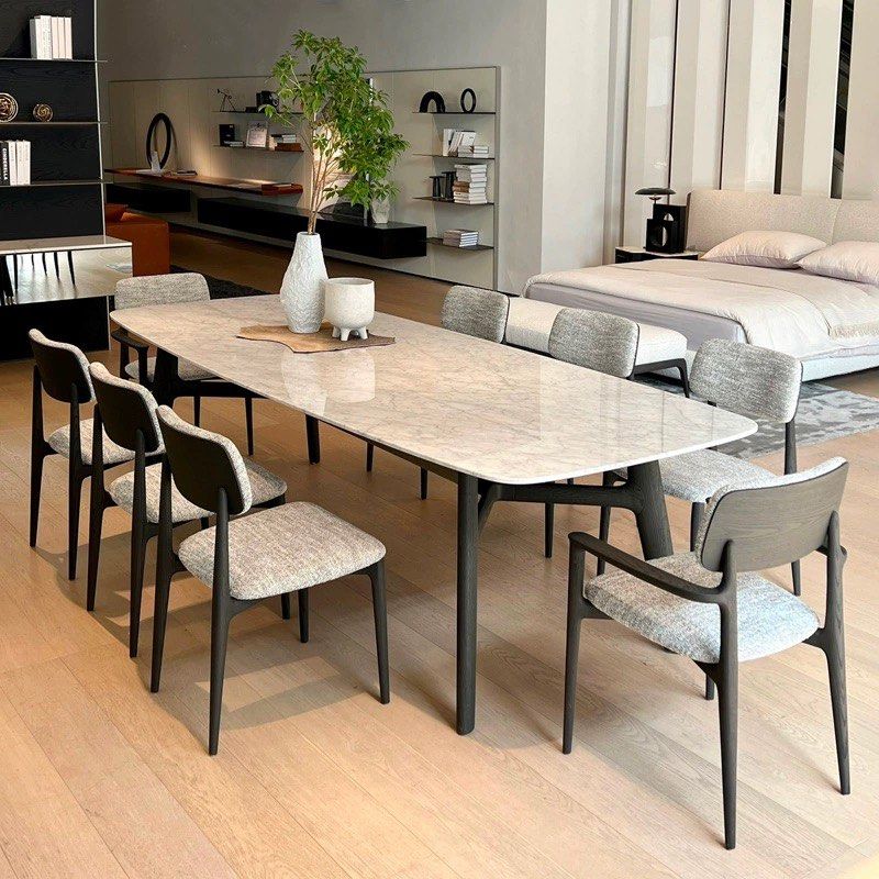 TRAVIS Modern Fabric Dining Chair