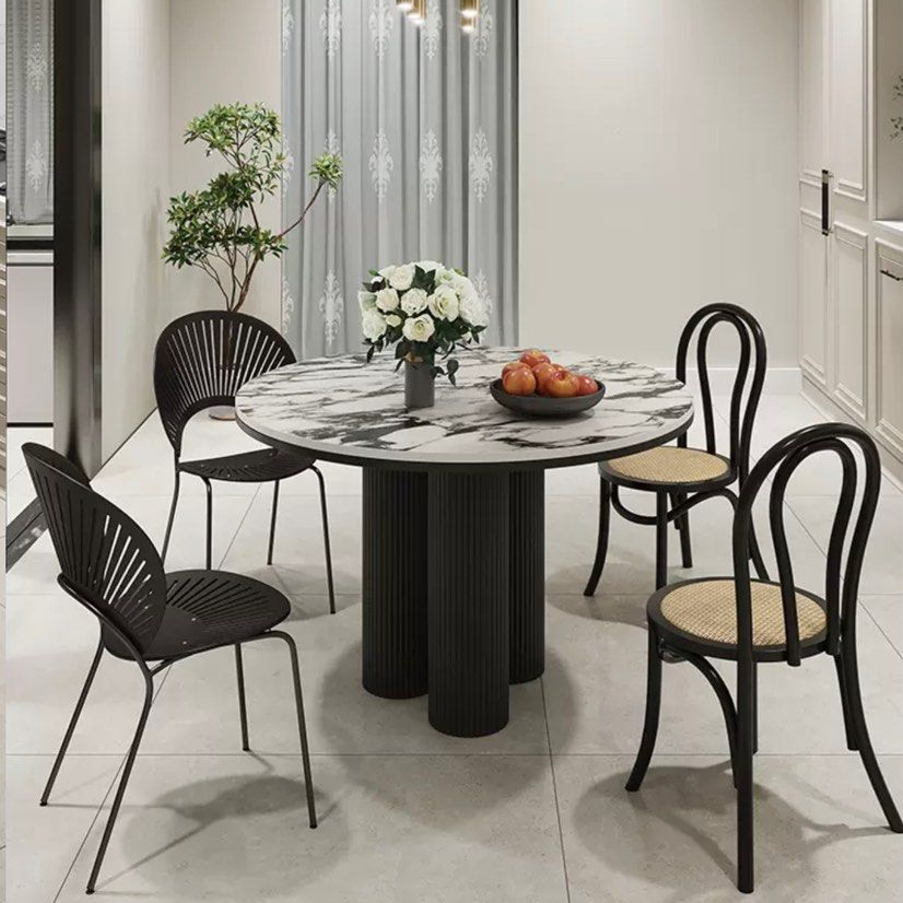 LOPEZ Round Marble Dining Table