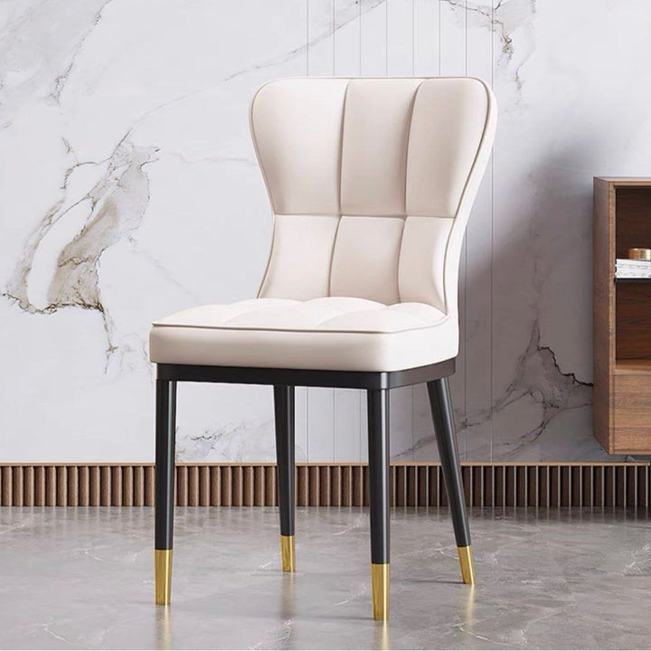 LUSSO Modern Leather Dining Chair