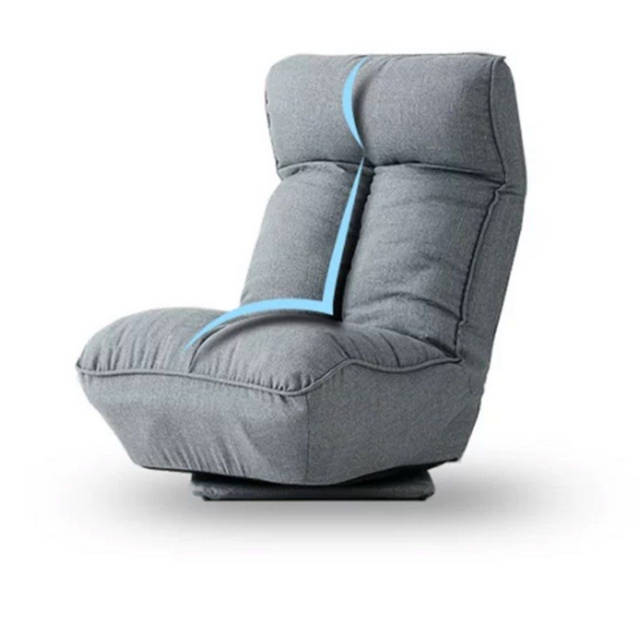HUNTER Japandi Fabric Lounge Chair