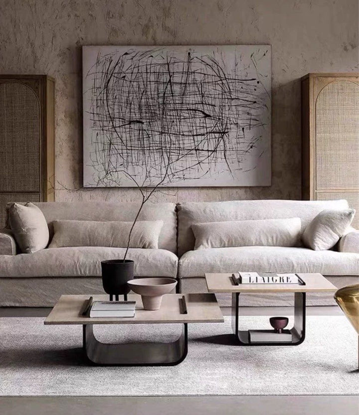 ALVARO Modern Solid Wood Coffee Tables
