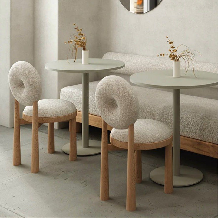 JULIEN Modern Boucle Dining Chair