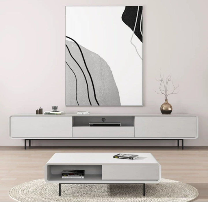 BRAUN Modern TV Console & Coffee Table