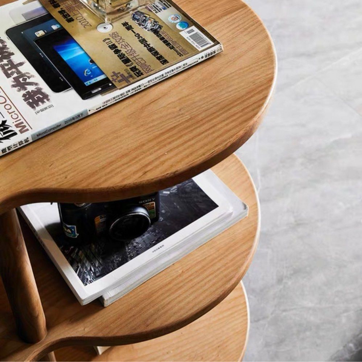 ARVE Modern Rattan Display Shelf