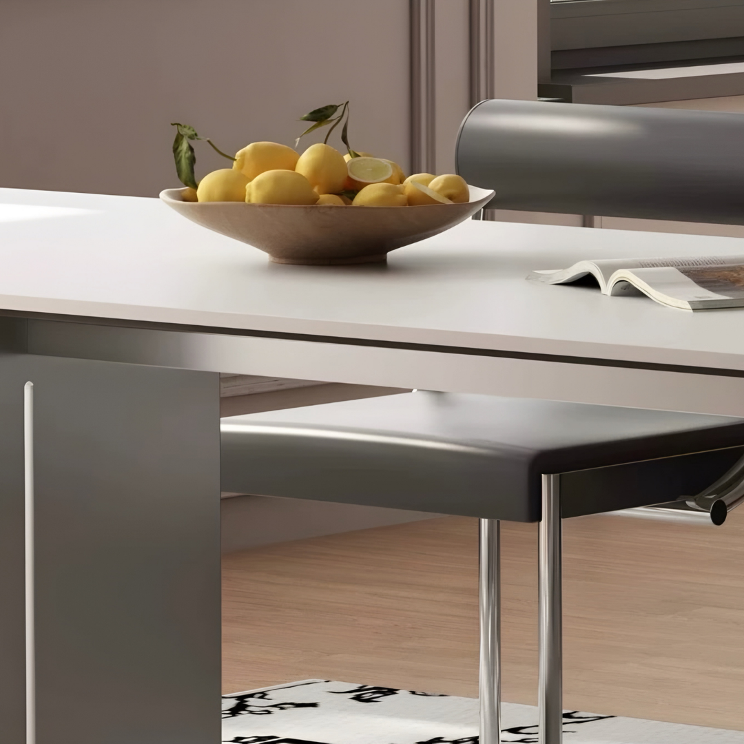 VERO Modern Stainless Steel Dining Table