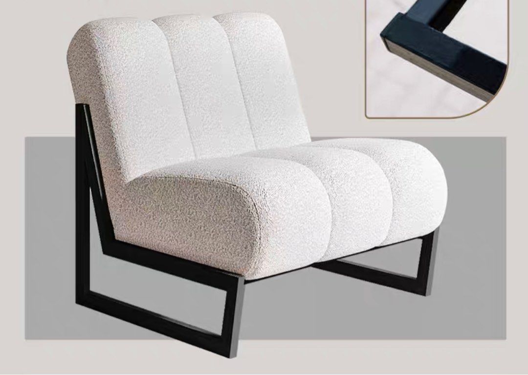 KYLE Modern Boucle Lounge Chair