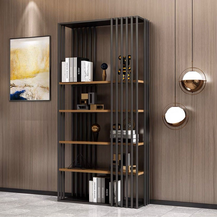 BENEDITA Modern Industrial Display Shelf