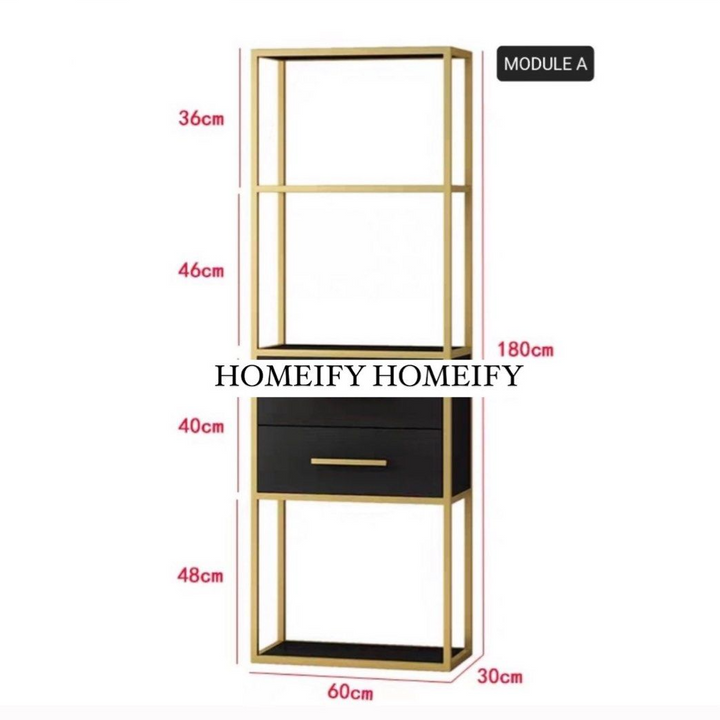 MARIZA Modern Display Shelf