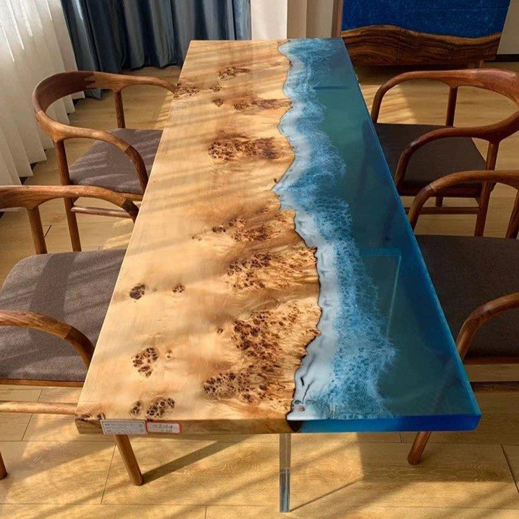 Modern Epoxy Dining Table Customisation