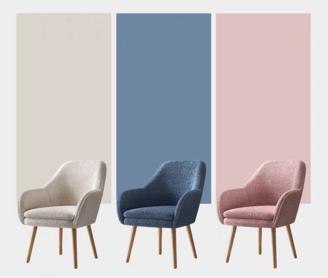 ROLIN Modern Boucle Dining Chair