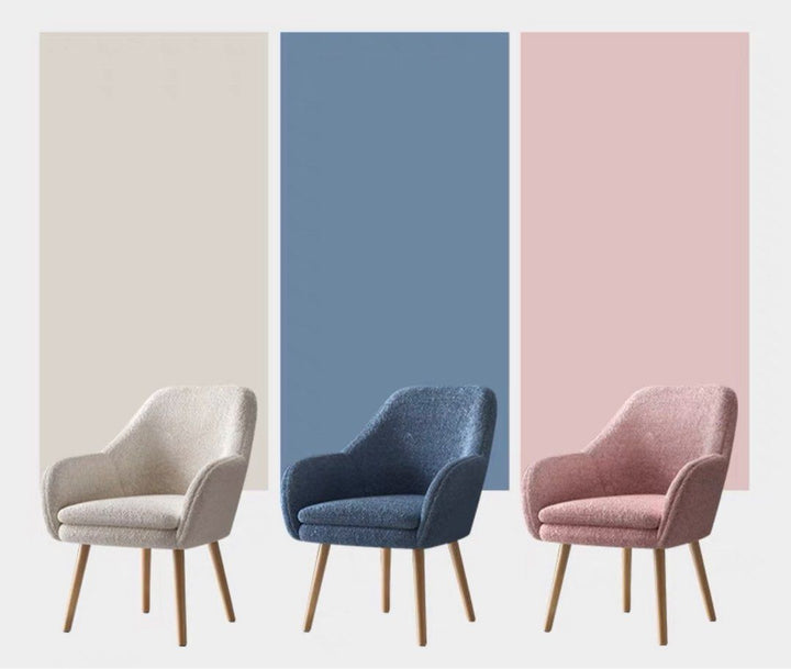 ROLIN Modern Boucle Dining Chair