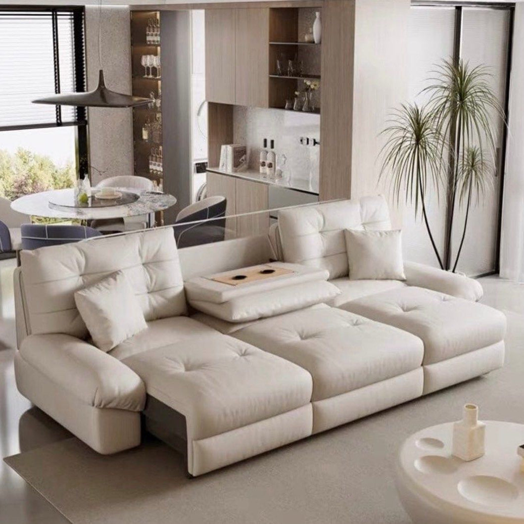GIRBAUD Scratch Resistant Electric Sofa Bed