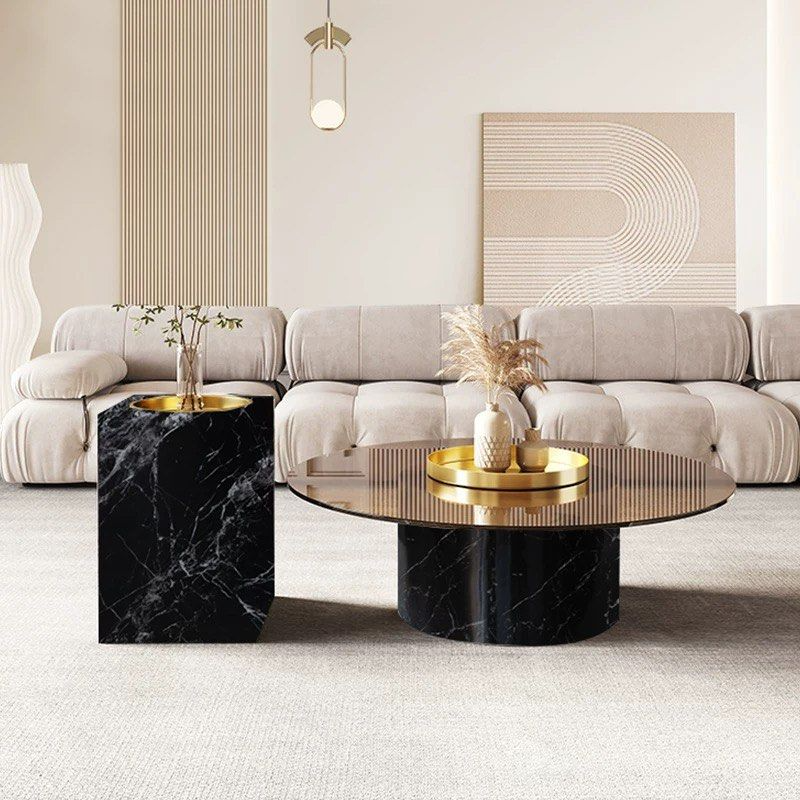 AGUILAR Modern Marble Coffee Table
