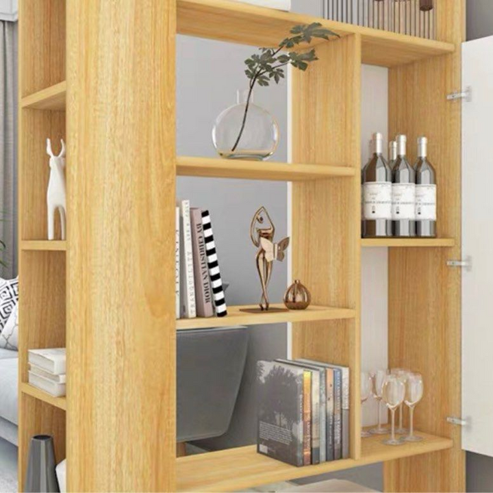 IVETE Modern Display Shelf With Door