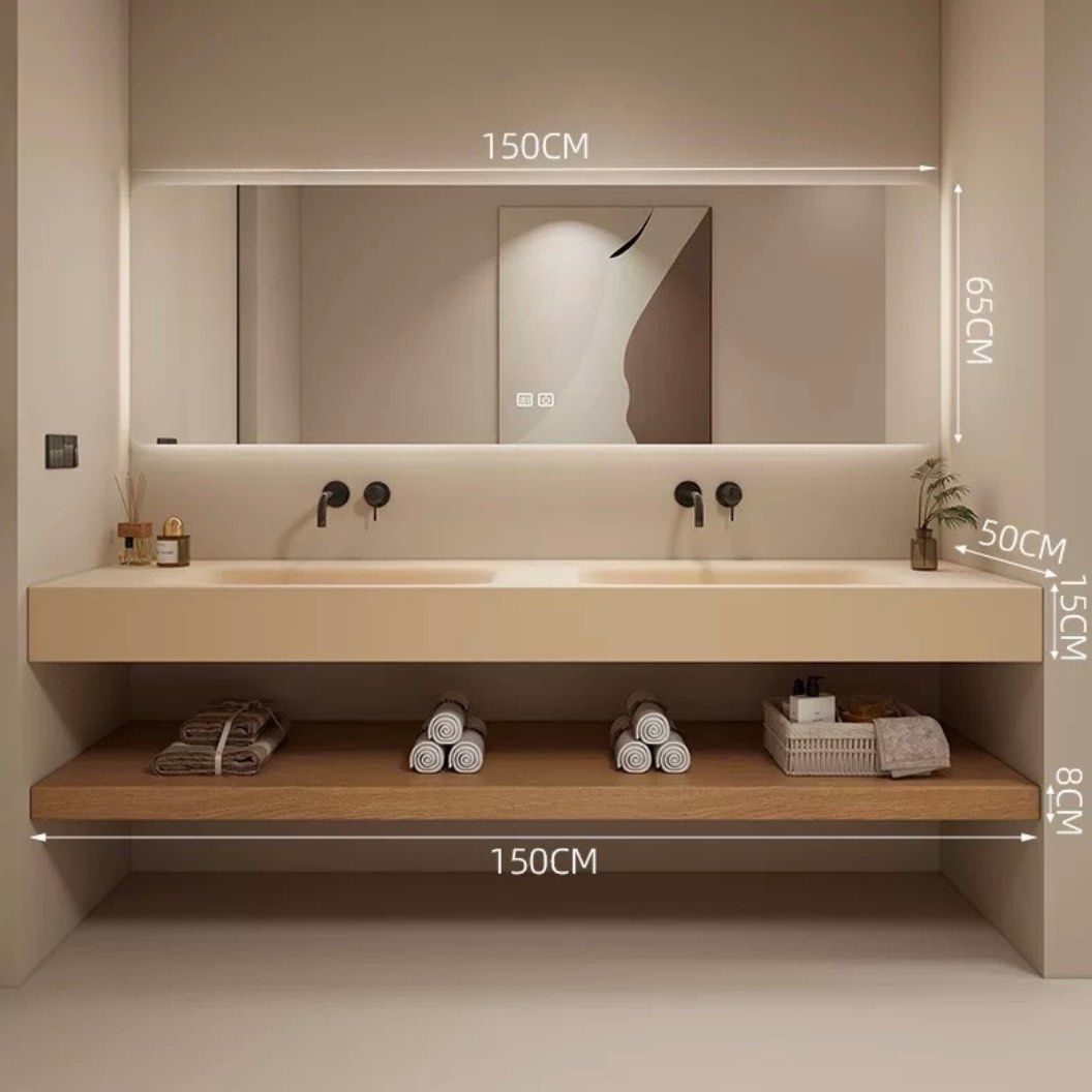 NAFARA Japandi Bathroom Vanity Sink