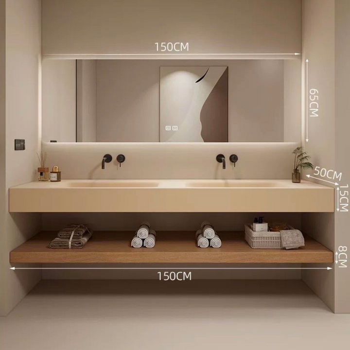 NAFARA Japandi Bathroom Vanity Sink
