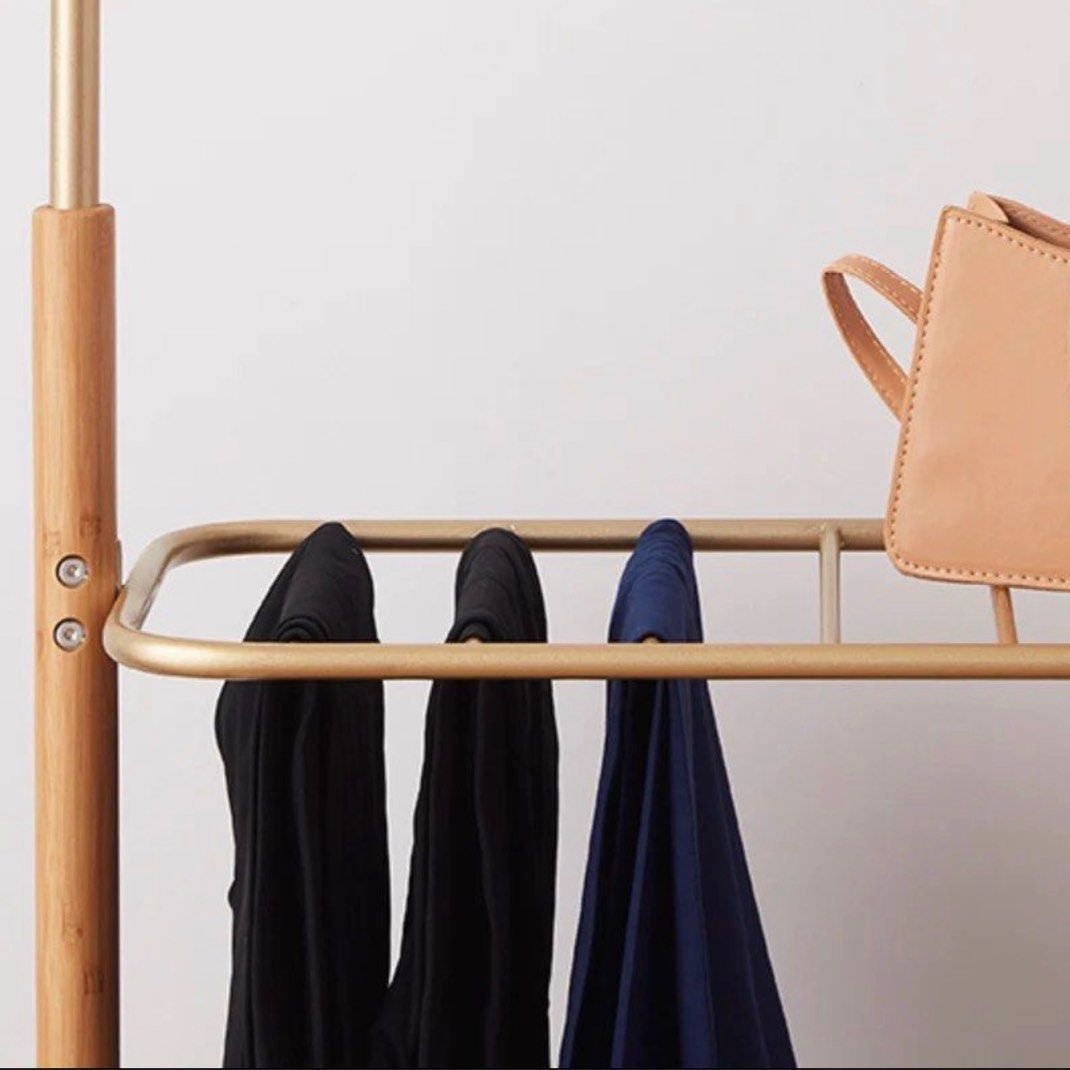 BELMIRO Bamboo Hall Rack