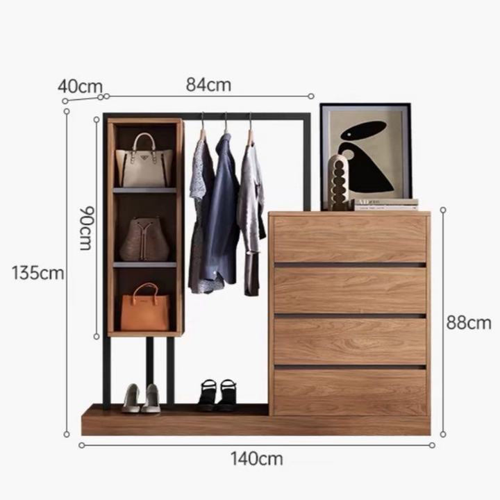VARRO Modern Open Concept Wardrobe