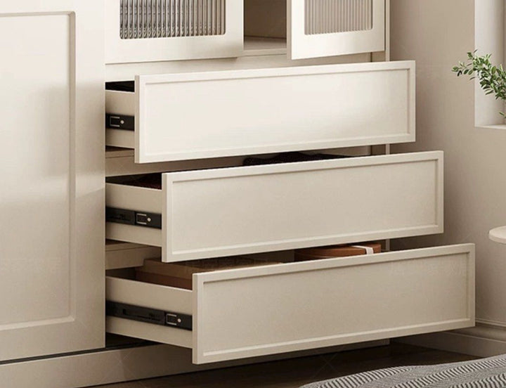 JENNIE Modern Cream Wardrobe