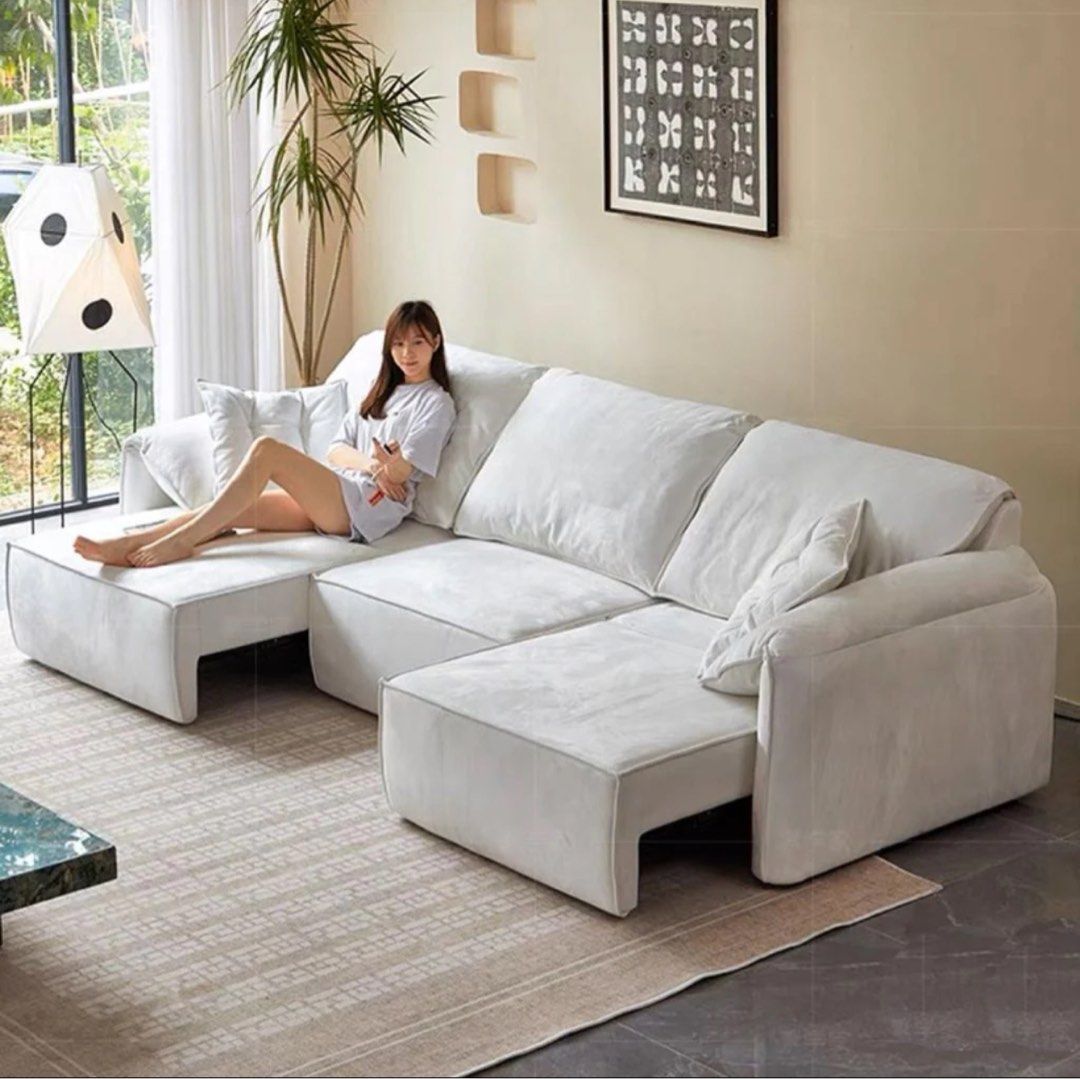 REOSMA Scratch Resistant Electric Sofa Bed
