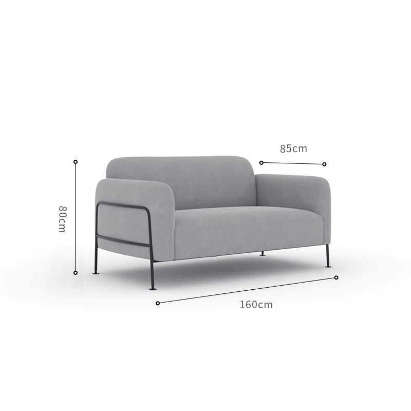 VANDELLIA Round Arm Sofa