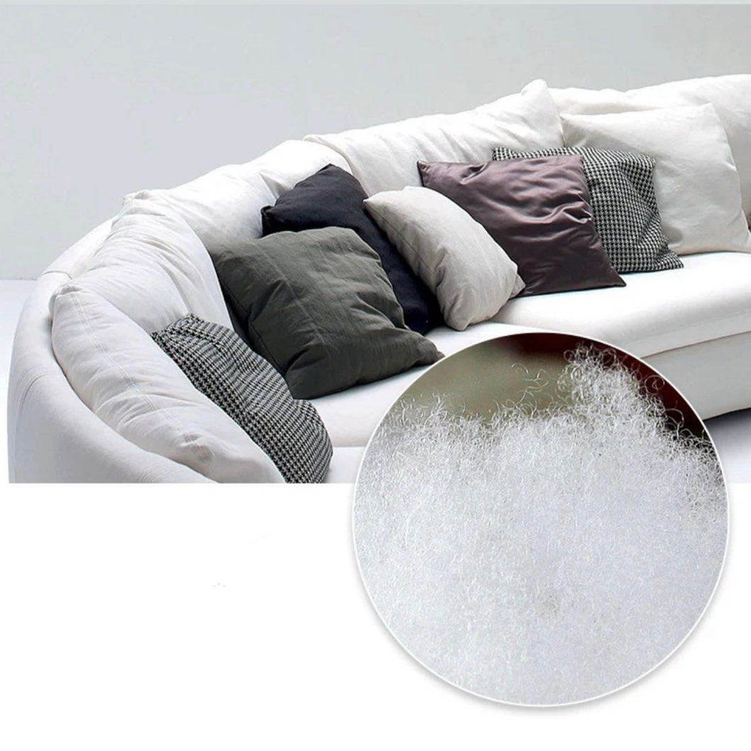 ZODIAC Modern Curved Fabric Sofa