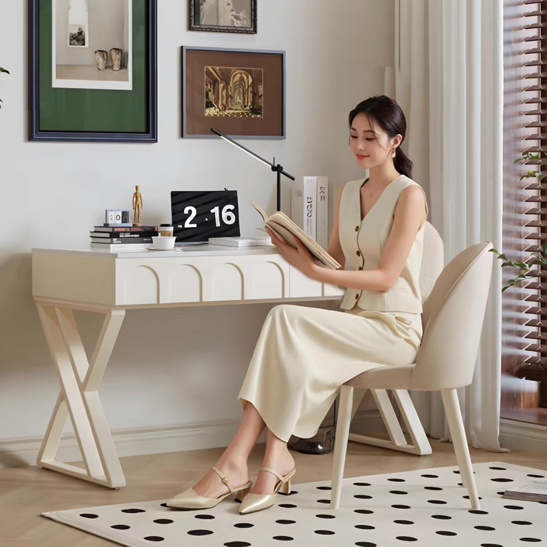 LUMINA Modern Study Table with Drawer