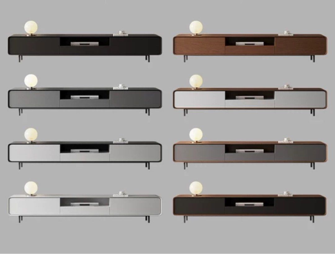 BRAUN Modern TV Console & Coffee Table