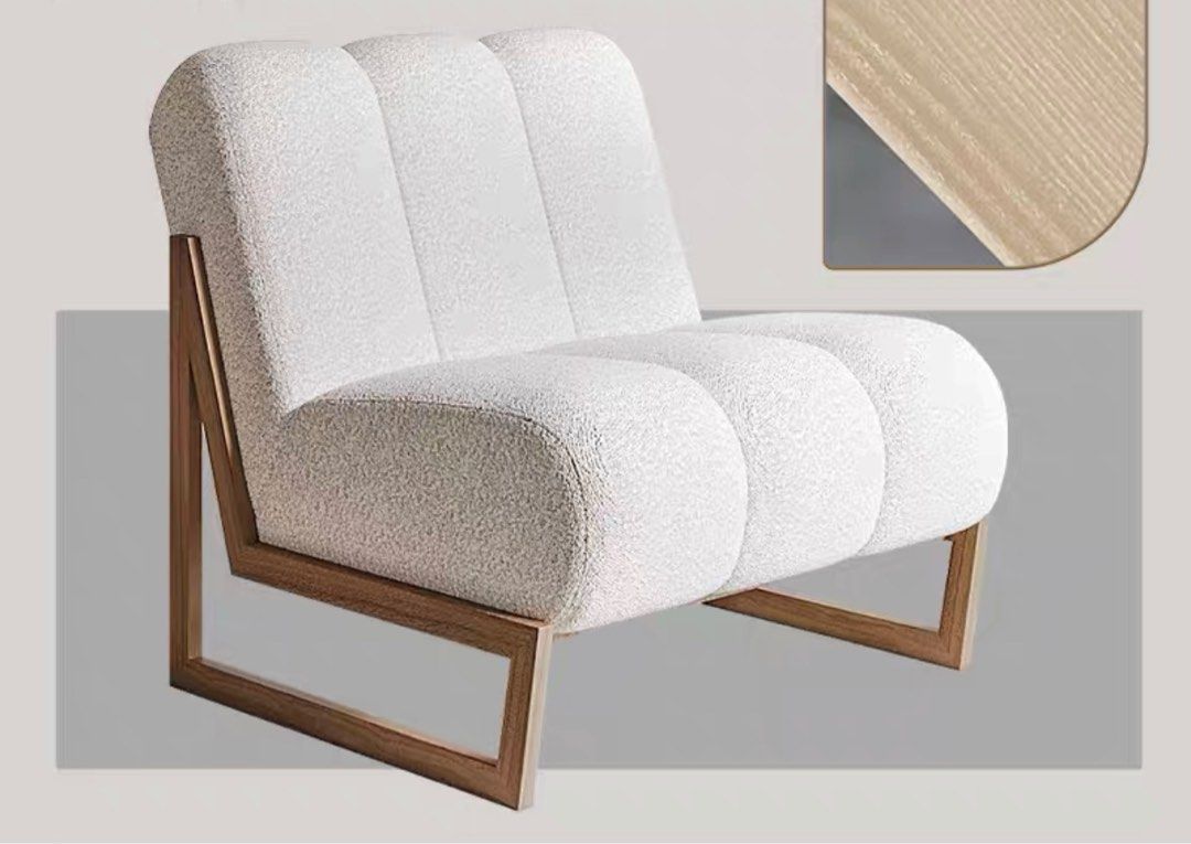KYLE Modern Boucle Lounge Chair