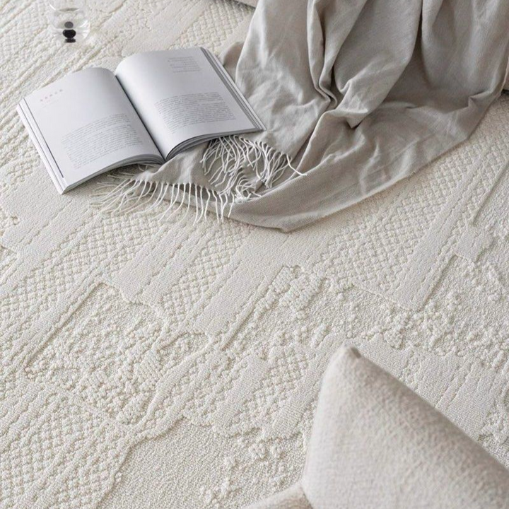 LINDE Modern Water Resistant Textured Rug