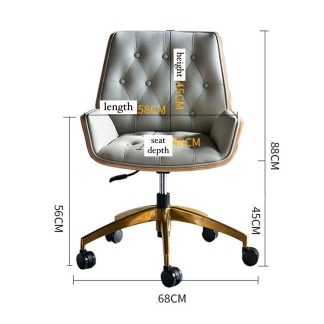 BARNABY Modern Leather Office Chair