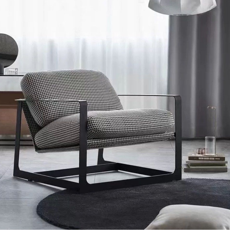 TALIA Modern Leather Lounge Chair