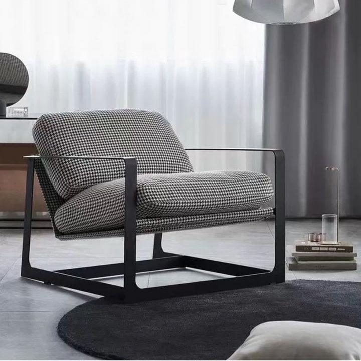 TALIA Modern Leather Lounge Chair