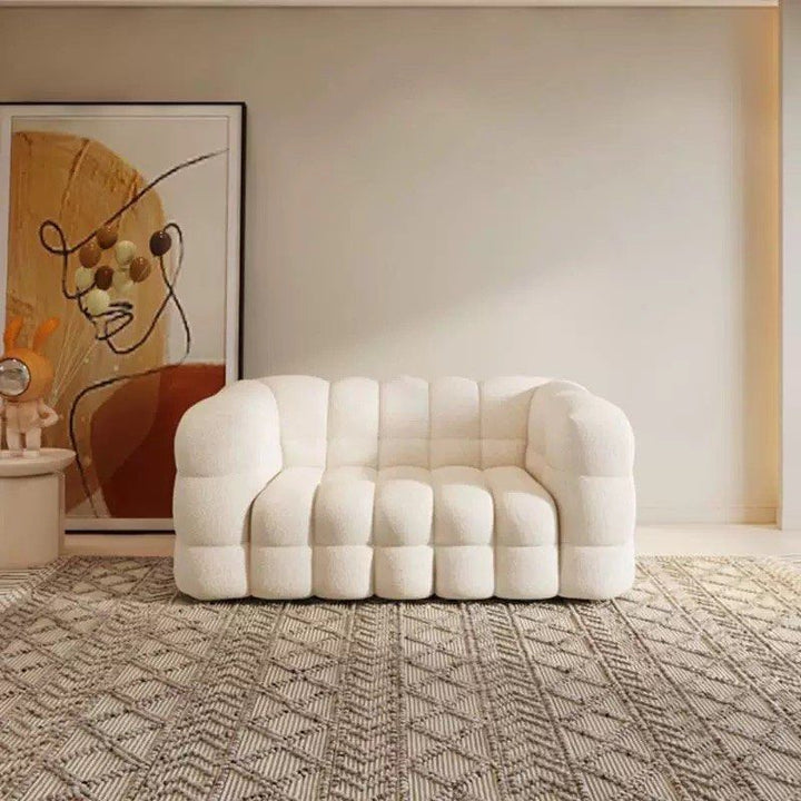 NAT Modern Boucle Fabric Sofa