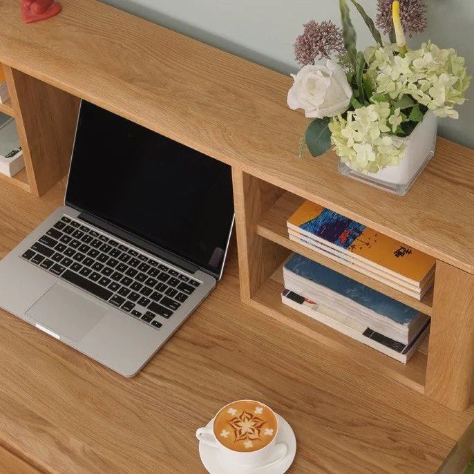 NORMAN Rustic Solid Wood Study Desk