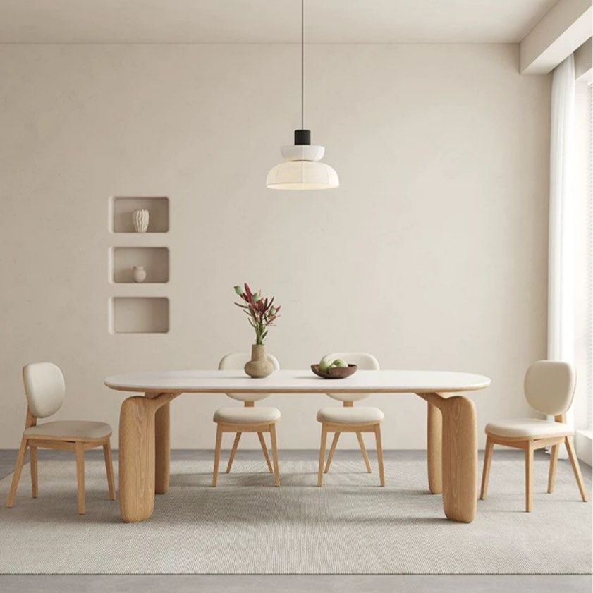 UJO Modern Boucle Dining Chair