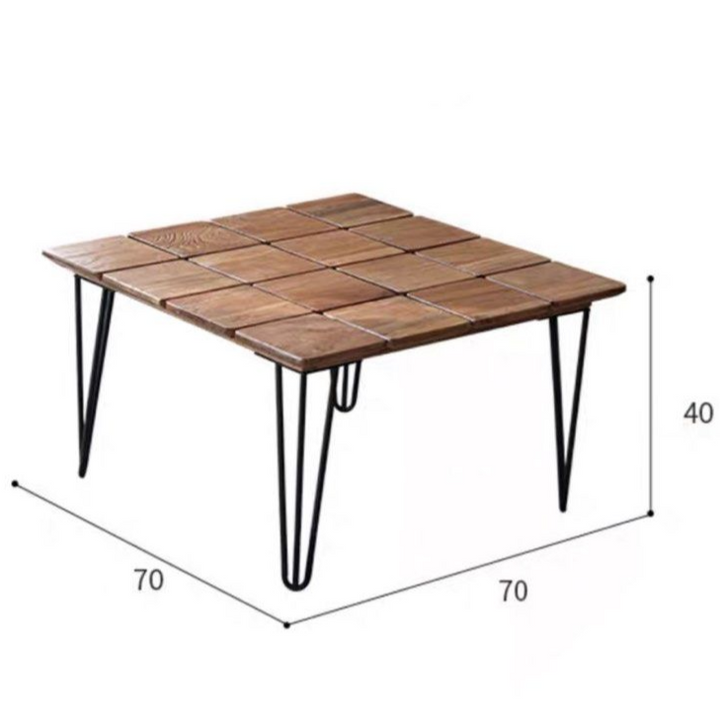 AZIMOV Solid Wood Coffee Table