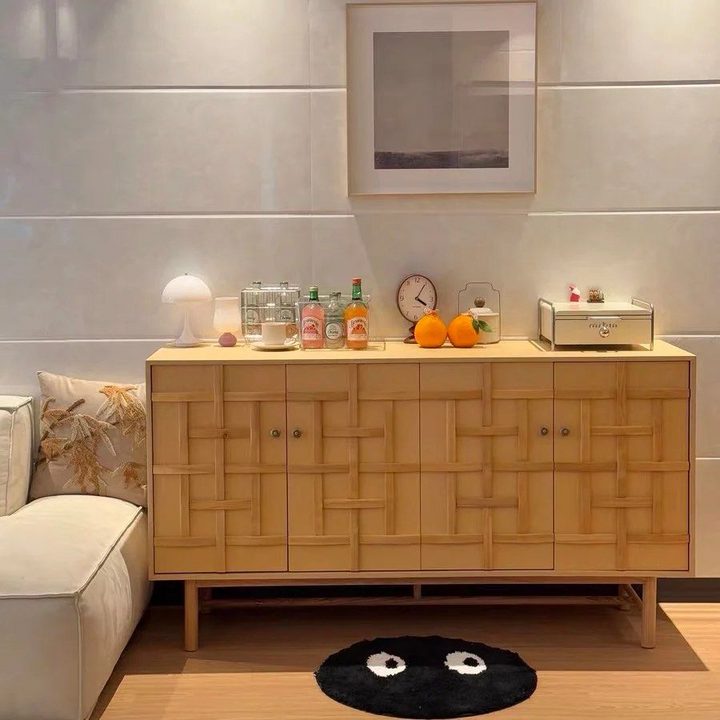 AOSSE Modern Solid Wood Sideboard