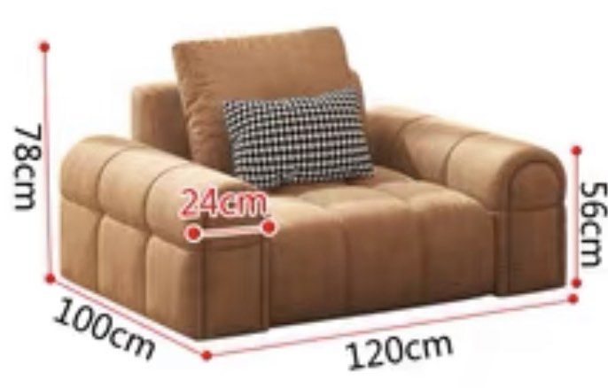 ALYS Modern Scratch Resistant Sofa