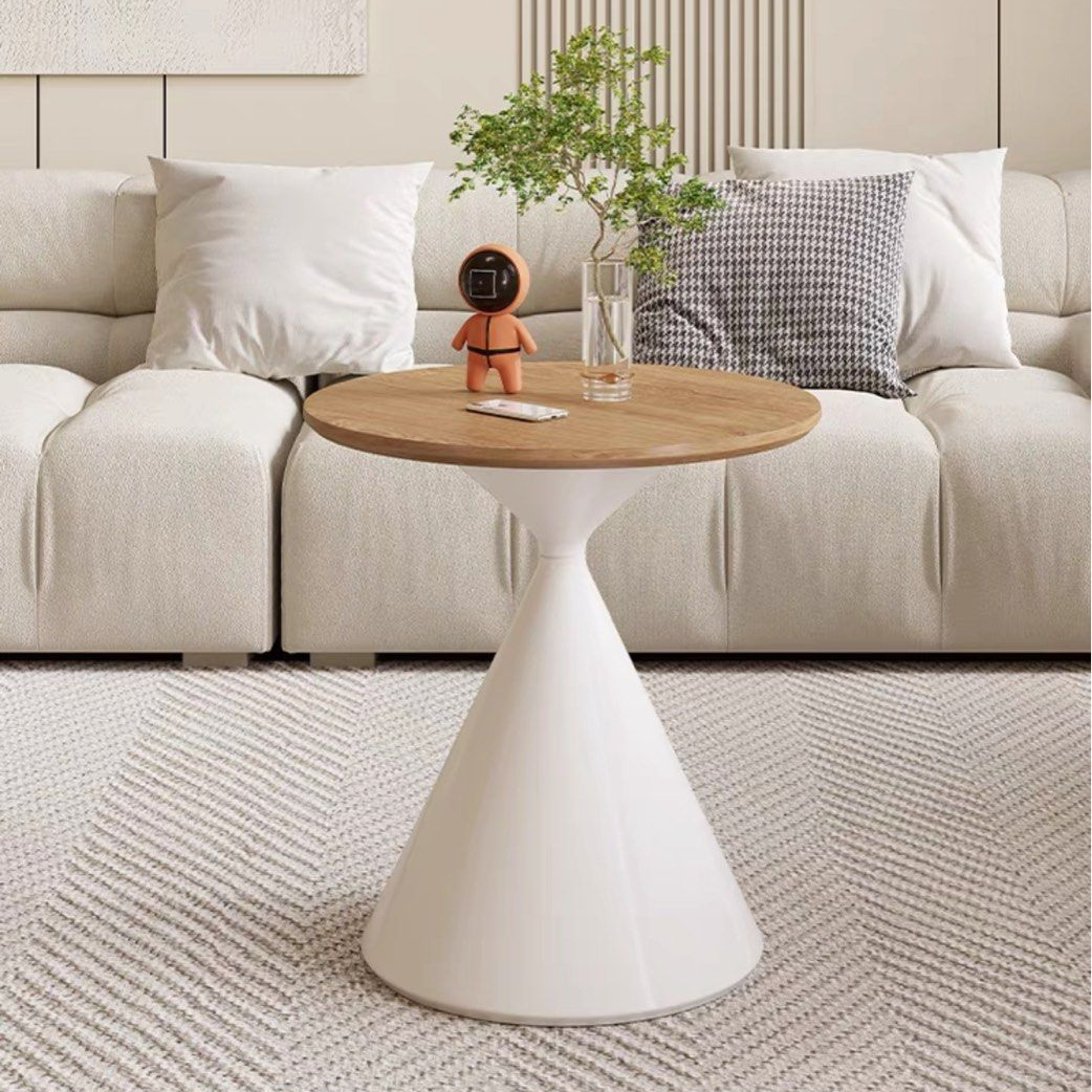 AUGUSTO Modern Round Solid Wood Coffee Table