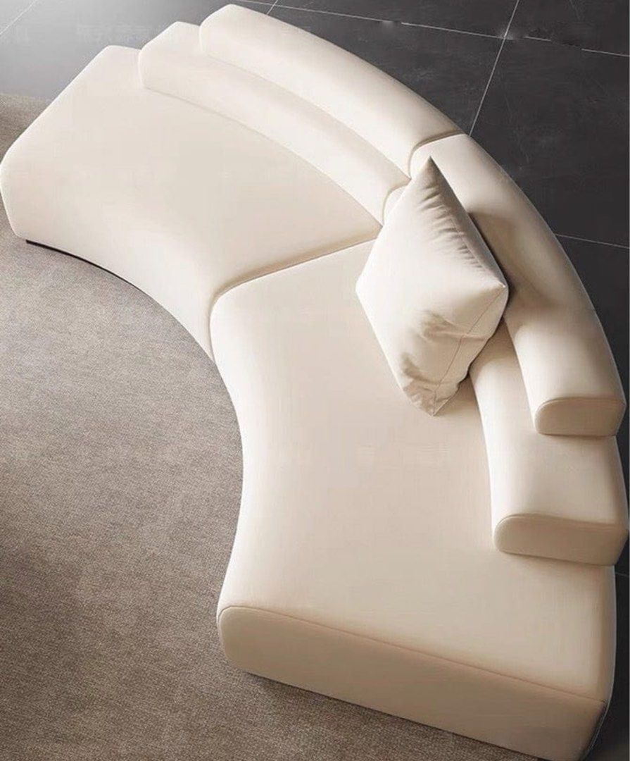 COSCA Scratch Resistant Sectional Sofa