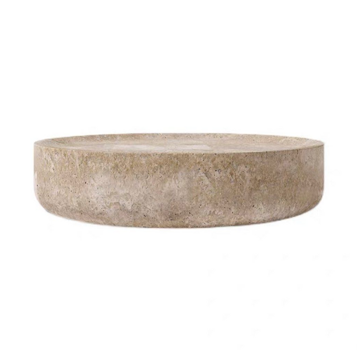 BARNES Modern Travertine Coffee Table